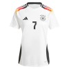 Camiseta de fútbol Alemania Havertz 7 Primera Equipación Euro 2024 - Mujer